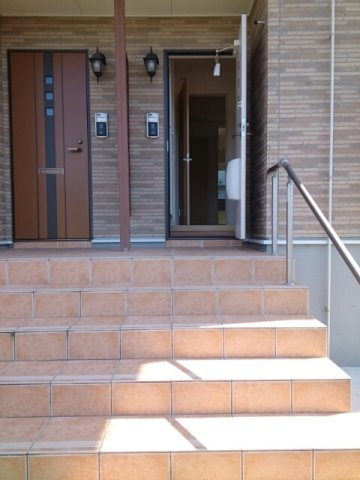 ル・シェル・ブルーのエントランス