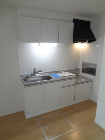 ル・シェル・ブルーのキッチン