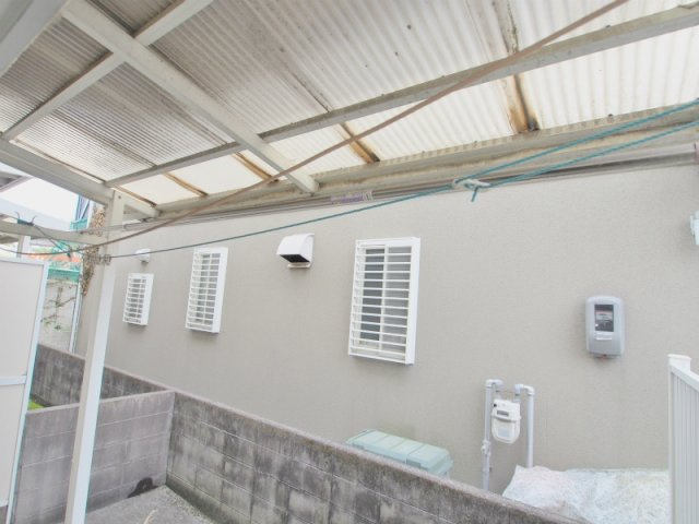 コーポ藤村のバルコニー