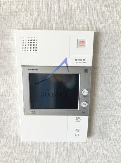 オープンブルーム尾久のセキュリティ|モニター付きインターホンです。