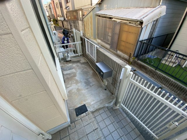 岩屋中町戸建てのバルコニー