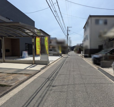 【前面道路含む現地写真】 | 広島市安佐南区長束５丁目