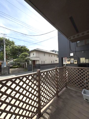 昭島市東町 戸建のバルコニー|ゆったりとしたバルコニーです