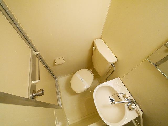 シティパレス郡山Ｐ１Ｂのトイレ|清潔感のあるトイレです