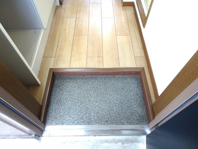 タニハイツの玄関