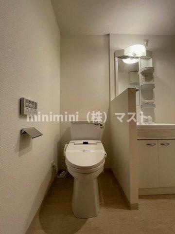 Fメゾン北加賀屋II番館のトイレ