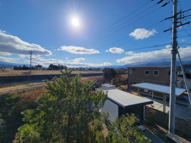 穂高売中古住宅の展望