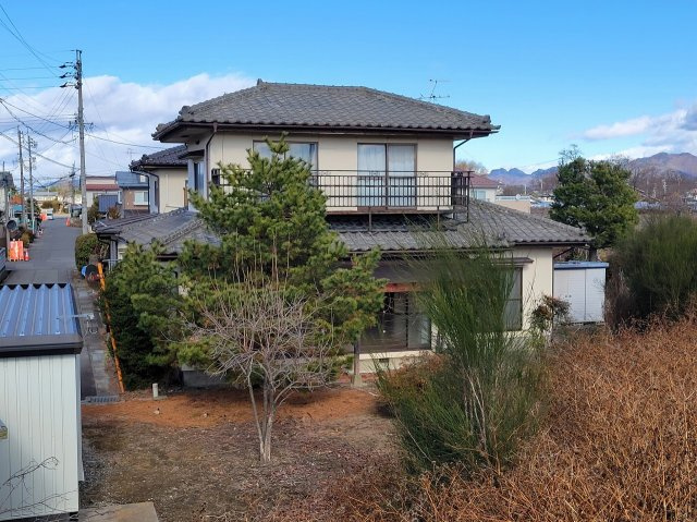 穂高売中古住宅の外観