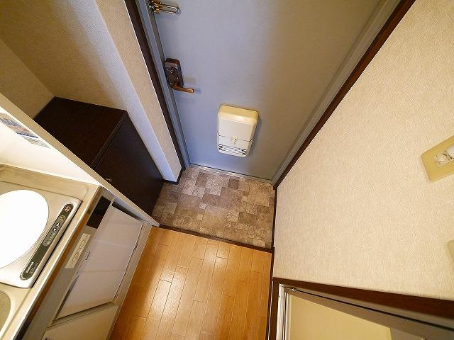 シティパレス郡山Ｐ１Ｂの玄関|落ち着いた玄関です