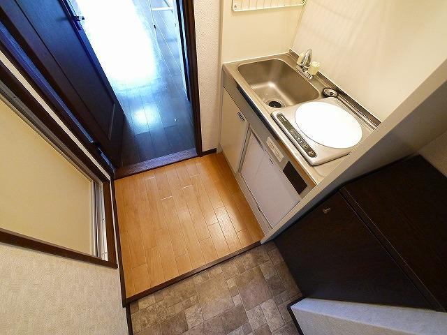 シティパレス郡山Ｐ１Ｂの玄関|毎日通る玄関はこちらです