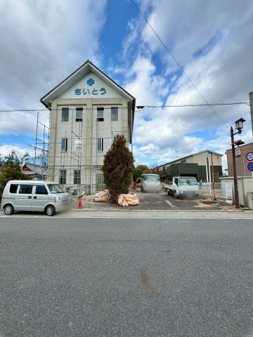 守山市守山2丁目　建築条件無し売土地の土地図