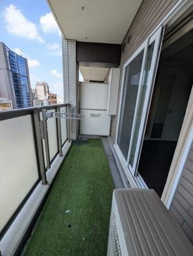 リリーベル高円寺駅前サーモスのバルコニー