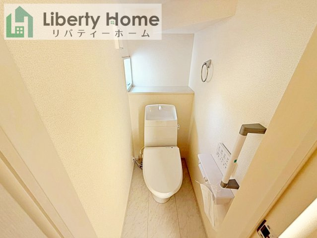 石岡市府中第1　新築戸建　2号棟のトイレ