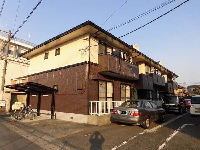 熊本市北区飛田４丁目のアパートの外観