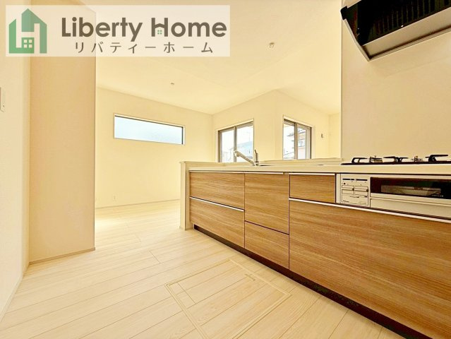 石岡市府中第1　新築戸建　3号棟のキッチン