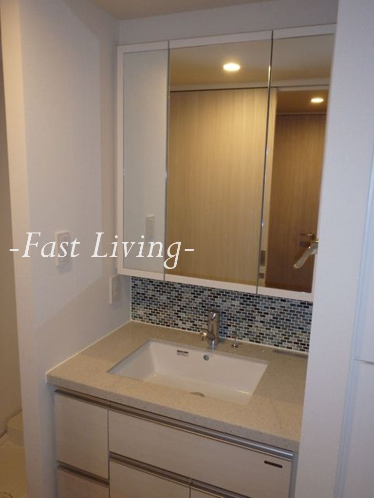 グランスイート四谷二丁目レジデンスの洗面所