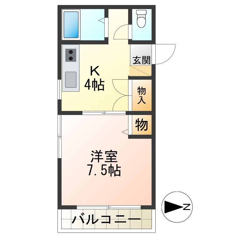 リベルSATOの間取り