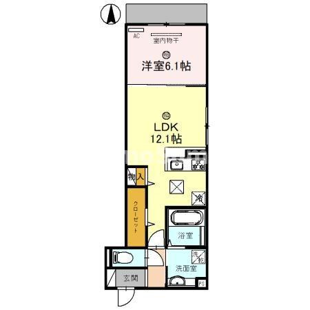 ヴェラ　ロホの間取り