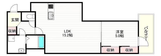 Park Lane Kujoの間取り