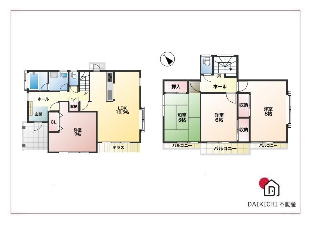 【間取り】 | 本庄市下野堂　中古戸建