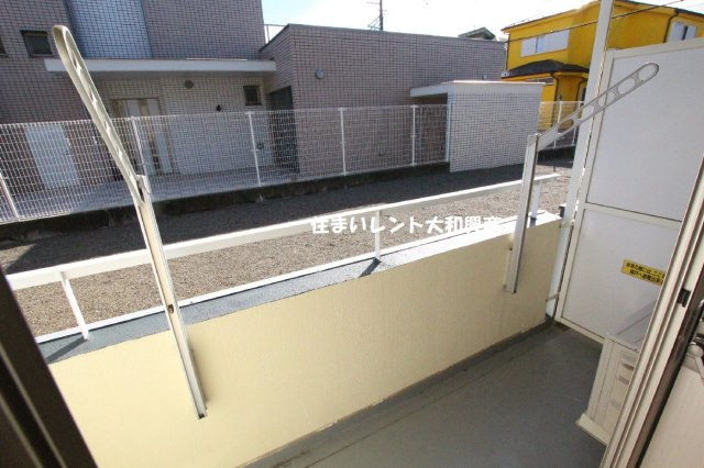 ルミナス町田のバルコニー