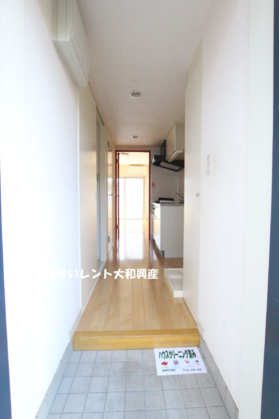 ルミナス町田の玄関