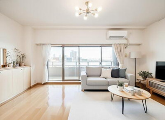  | ポレスター近江八幡 | LDKにも収納充実ですっきり広くお住まいいただけます。
※こちらの写真は、AIによるホームステージングで家具をイメージしたものです。実際のお部屋には家具は設置されておりません。