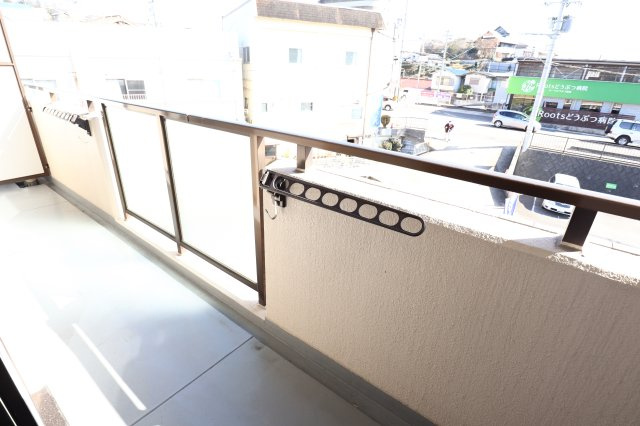 グレイスヴィラのバルコニー