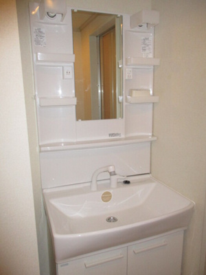 【洗面所】 | サニーハイツ | 洗髪洗面台