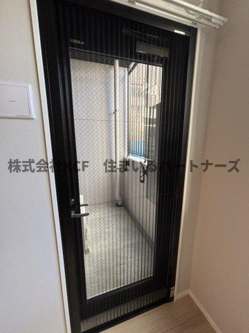 GlanZ　六ツ門のバルコニー