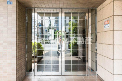【エントランス】 | ルーブル西五反田 | 毎日通るエントランスはこのようになっています