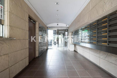 【ロビー】 | ルーブル西五反田 | 清潔なロビーです