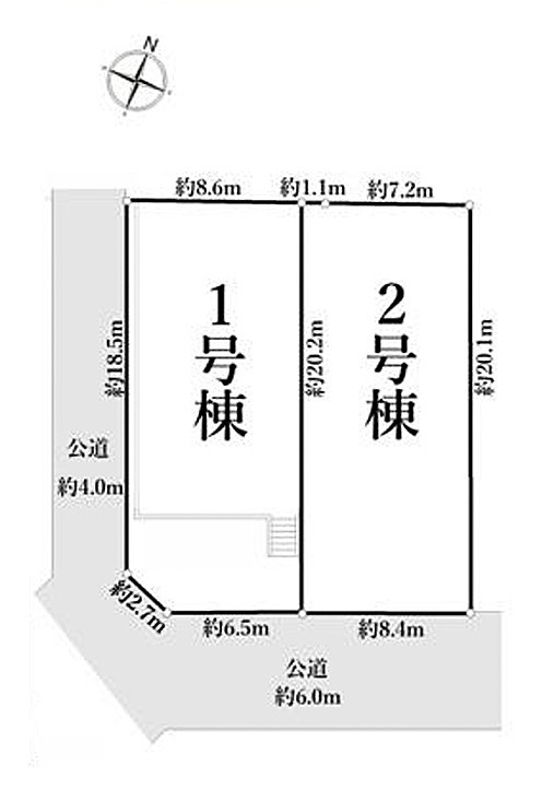 ～大人の余裕～行けば納得の環境【鎌倉市二階堂】新築戸建の区画図