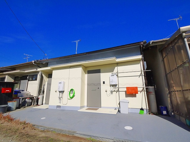 佐紀町平屋の外観