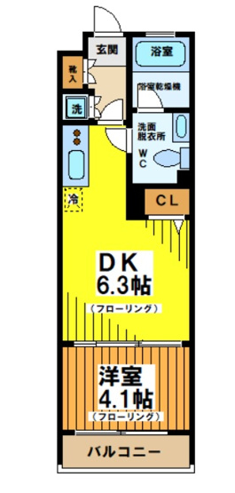 【間取り】 | レジディア笹塚