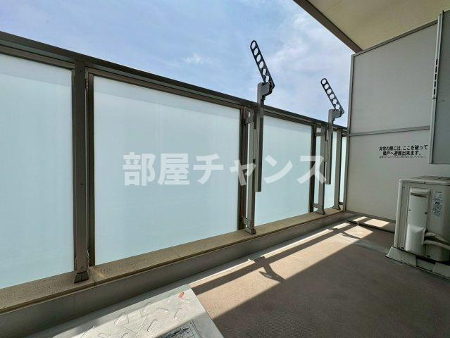 KマンションつるまいⅡのバルコニー