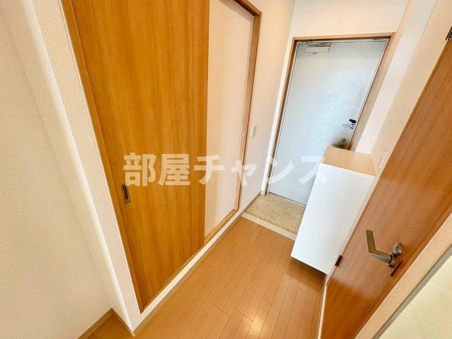 KマンションつるまいⅡの玄関