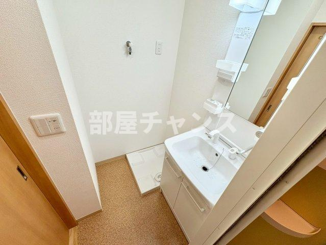 KマンションつるまいⅡの洗面所