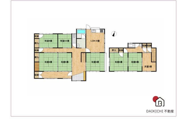 【間取り】 | 熊谷市上江袋　中古戸建