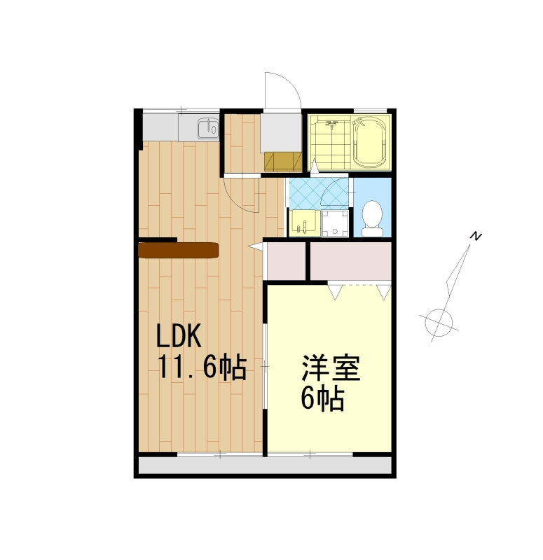 エイティーⅠの間取り