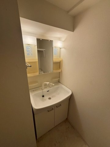 ディオレクレスト東心斎橋の洗面所