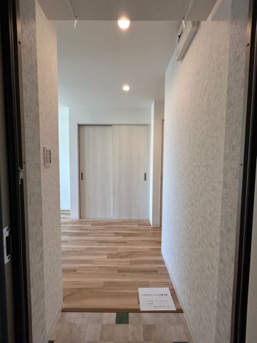 リッチライフ菊水町の玄関