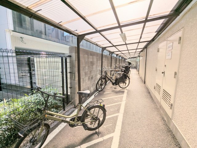 菊川グリーンハイツの駐輪場|～駐輪場 写真～