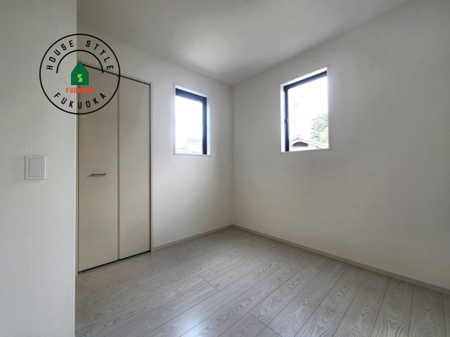 城南区神松寺1丁目第3-2棟（2号棟）の和室|将来的に、琉球畳を引きまして和室風にすることも可能です。