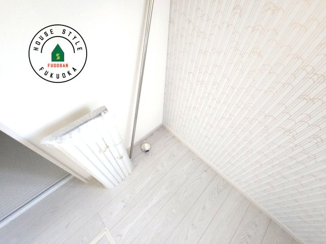 大野城市若草2丁目第2-1棟（1号棟）のランドリースペース|ランドリースペースとなります。広々して有効的にご使用できます。 