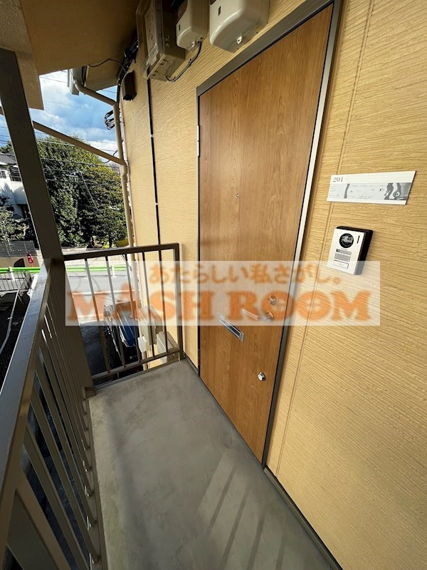 グリシーヌ善福寺の玄関