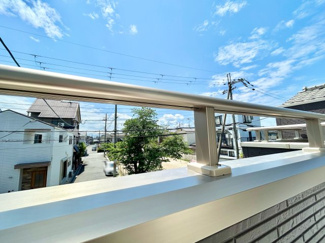 【バルコニー】 | 城陽市平川長筬　新築戸建 | 【バルコニーからの眺望】