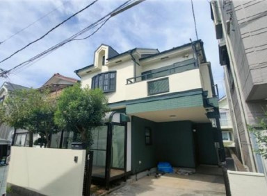 向原ハウスの外観