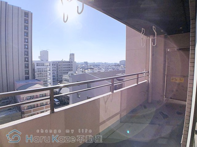 【バルコニー】 | La Belle Sante【名古屋市賃貸・都市ガス】
