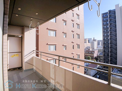 【バルコニー】 | La Belle Sante【名古屋市賃貸・都市ガス】